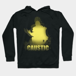 caustic minimal Hoodie